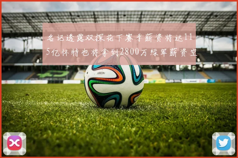 名记透露双探花下赛季薪资将达115亿怀特也将拿到2800万绿军薪资空间依旧紧张